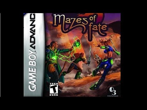 Scène de jeu de Mazes of Fate sur Game Boy Advance