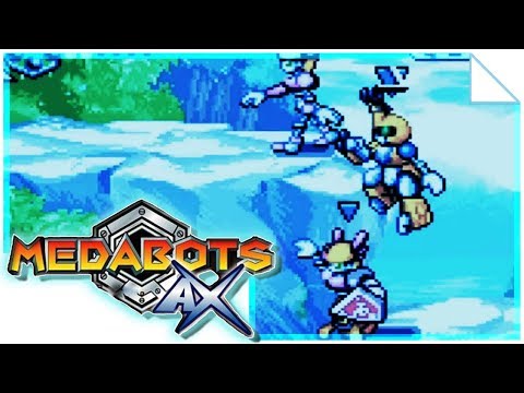 Aperçu du jeu Medabots AX (Metabee et Rokusho) sur Game Boy Advance