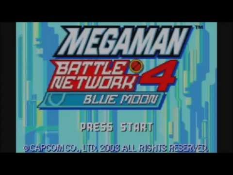 Mega Man Battle Network 4 (Blue Moon et Red Sun) sur Game Boy Advance