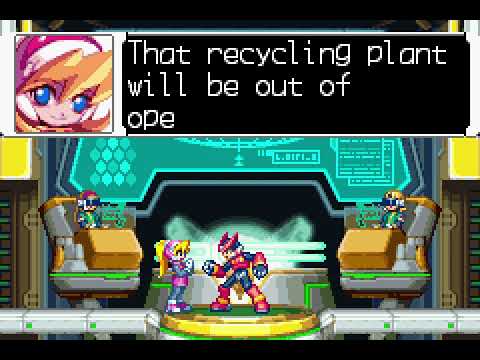 Screen de Mega Man Zero 3 sur Game Boy Advance