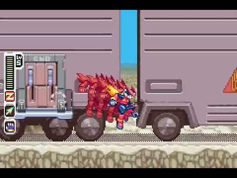 Illustration vidéo de Mega Man Zero 4 sur Game Boy Advance