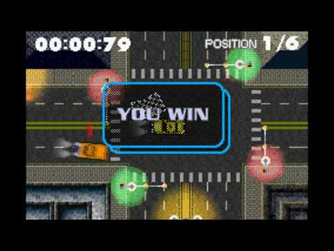 Scène de jeu de Midnight Club: Street Racing sur Game Boy Advance