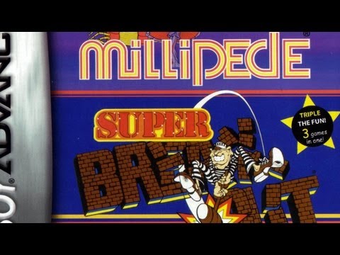 Screen de Millipede / Super Breakout / Lunar Lander sur Game Boy Advance
