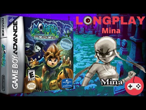 Scène de jeu de Monster Force sur Game Boy Advance