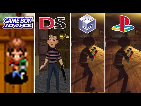 Illustration vidéo de Monster House sur Game Boy Advance