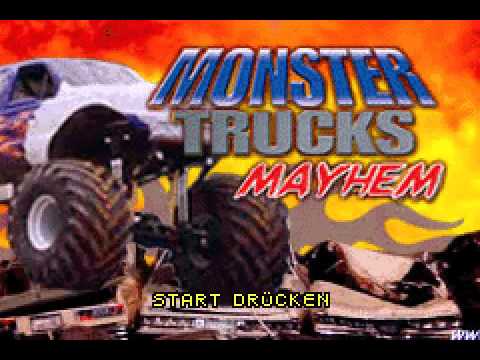 Screen de Monster Trucks Mayhem sur Game Boy Advance