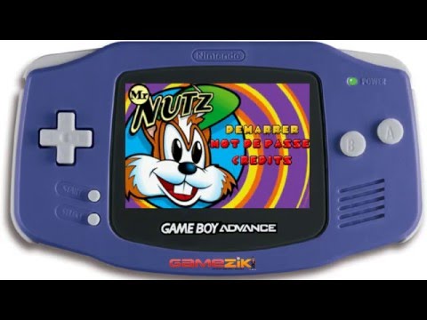 Illustration vidéo de Mr. Nutz sur Game Boy Advance