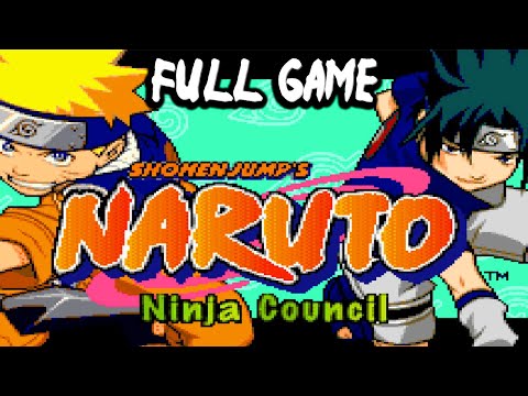 Screen de Naruto: Ninja Council sur Game Boy Advance