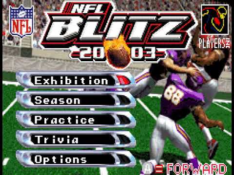 Screen de NFL Blitz 2003 sur Game Boy Advance