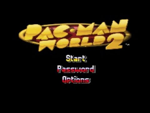 Scène de jeu de Pac-Man World 2 sur Game Boy Advance