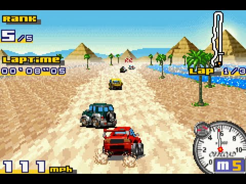 Penny Racers sur Game Boy Advance