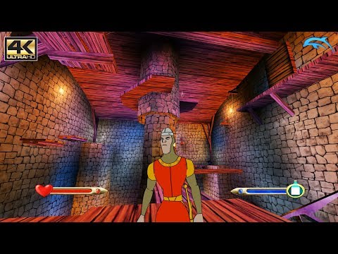 Capture de Dragon's Lair 3D sur Game Cube