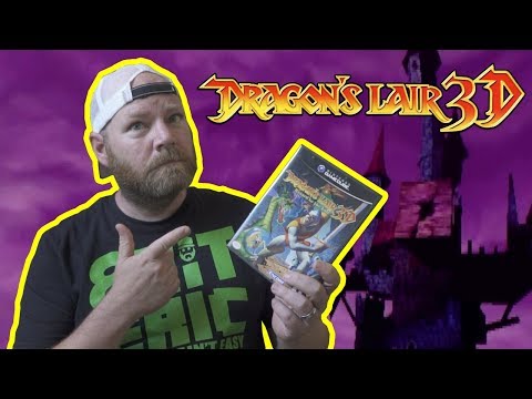 Scène de jeu de Dragon's Lair 3D sur Game Cube