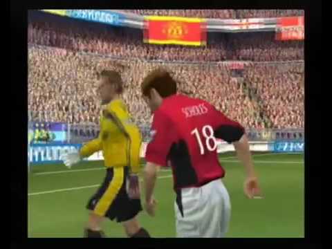 Scène de jeu de FIFA 2003 sur Game Cube