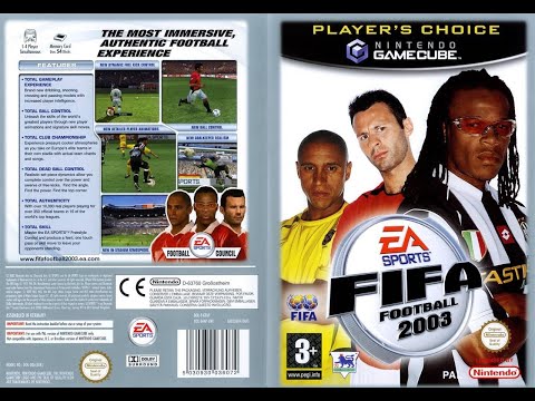 Illustration vidéo de FIFA 2003 sur Game Cube
