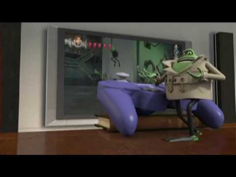 Illustration vidéo de Flushed Away sur Game Cube