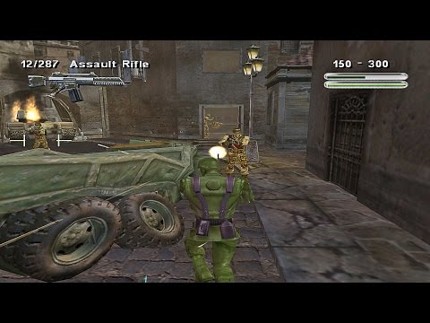 Scène de jeu de Army Men: Sarge's War sur Game Cube