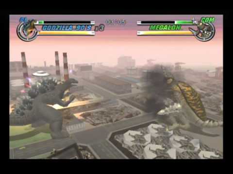 Godzilla: Destroy All Monsters Melee sur Game Cube