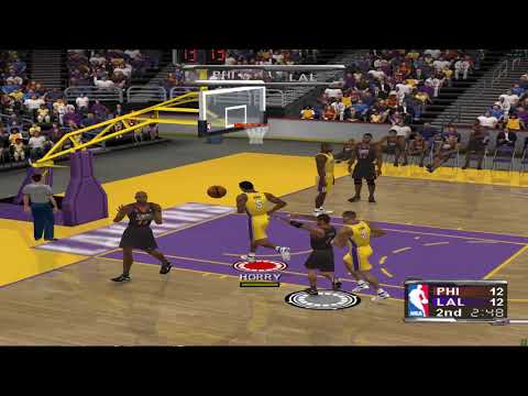 Capture de NBA Courtside 2002 sur Game Cube