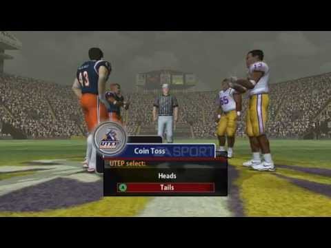 Scène de jeu de NCAA Football 2005 sur Game Cube