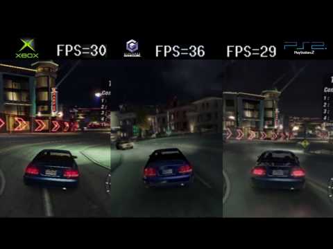 Scène de jeu de Need for Speed: Underground 2 sur Game Cube