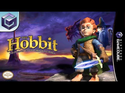 Scène de jeu de Bilbo le Hobbit sur Game Cube