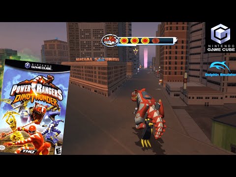 Illustration vidéo de Power Rangers: Dino Thunder sur Game Cube