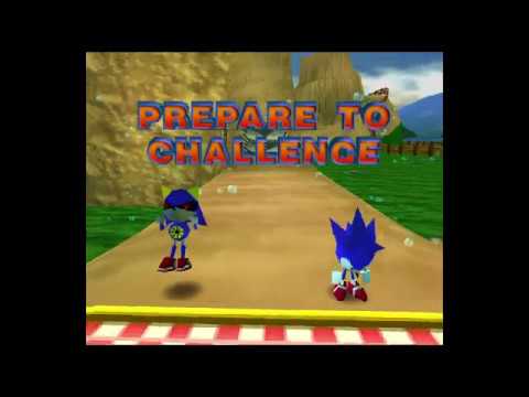 Scène de jeu de Sonic Gems Collection sur Game Cube