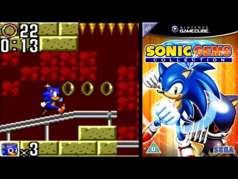 Illustration vidéo de Sonic Gems Collection sur Game Cube