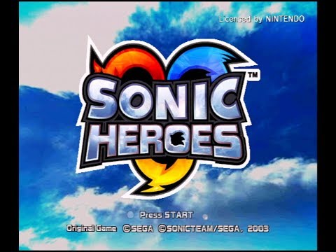 Screen de Sonic Heroes sur Game Cube