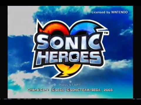 Sonic Heroes sur Game Cube