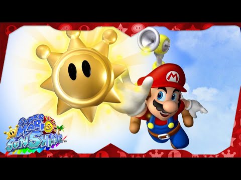 Illustration vidéo de Super Mario Sunshine sur Game Cube