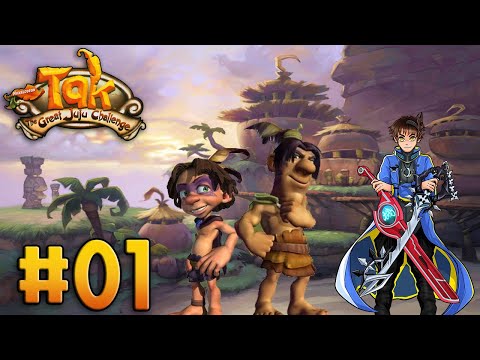 Scène de jeu de Tak: The Great Juju Challenge sur Game Cube