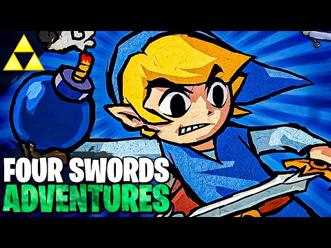 The Legend of Zelda: Four Swords Adventures sur Game Cube