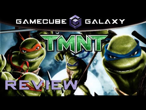 Illustration vidéo de TMNT sur Game Cube
