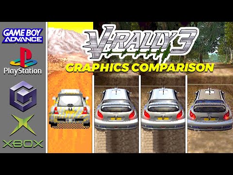 Screen de V-Rally 3 sur Game Cube
