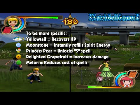Scène de jeu de Zatch Bell! Mamodo Fury sur Game Cube