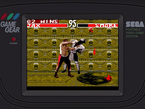 Screen de Mortal Kombat II sur Game Gear