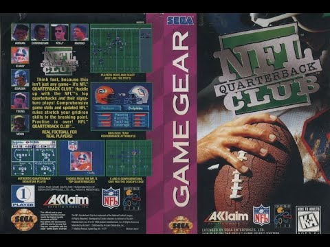 NFL Quarterback Club sur Game Gear PAL