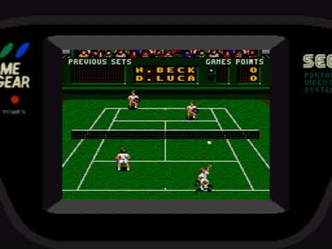 Pete Sampras Tennis sur Game Gear PAL