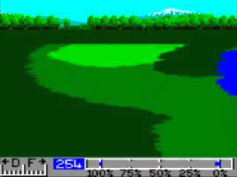 Screen de PGA Tour Golf II sur Game Gear