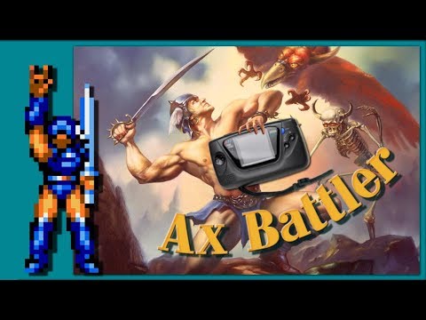 Screen de Ax Battler : A Legend of Golden Axe sur Game Gear