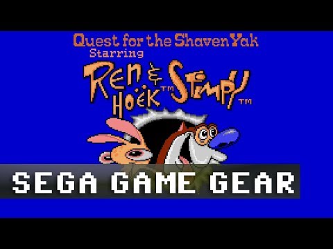 Image du jeu Quest for the Shaven Yak starring Ren Hoek and Stimpy sur Game Gear PAL