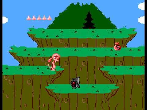 Screen de Quest for the Shaven Yak starring Ren Hoek and Stimpy sur Game Gear
