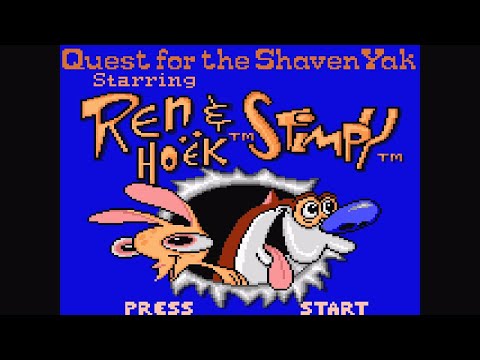 Quest for the Shaven Yak starring Ren Hoek and Stimpy sur Game Gear PAL