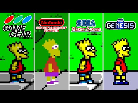 Screen de Simpsons : Bart Vs. the World sur Game Gear