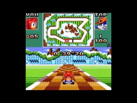 Sonic Drift Racing sur Game Gear PAL