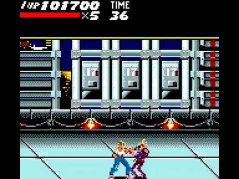 Capture de Streets of Rage sur Game Gear