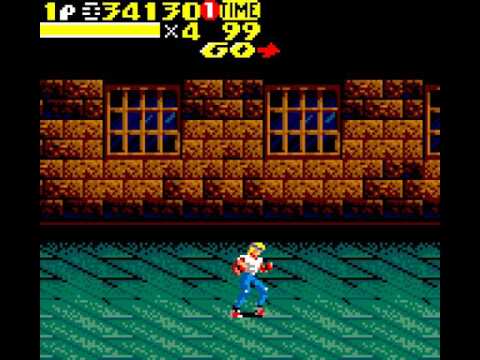 Illustration vidéo de Streets of Rage sur Game Gear