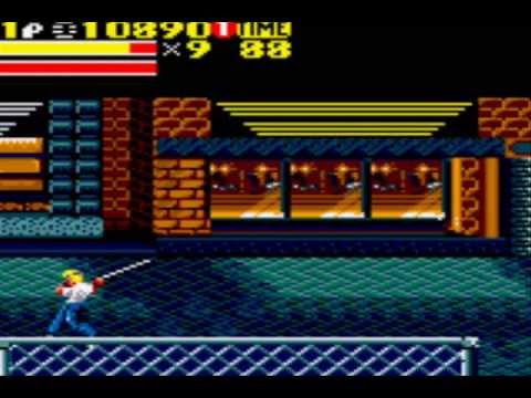 Streets of Rage II sur Game Gear PAL